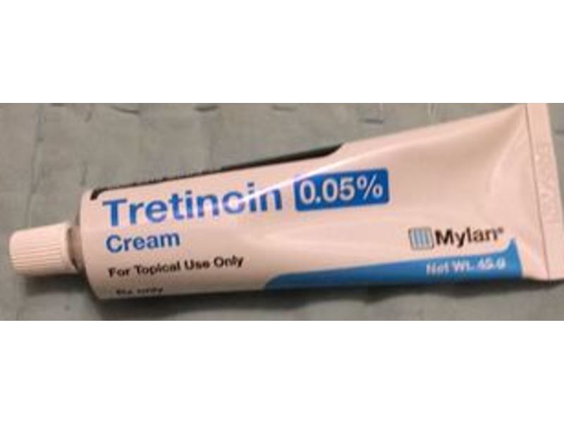 Tretinoin Cream, 0.05%, 45 g, Mylan Pharmaceuticals Inc. (RX)