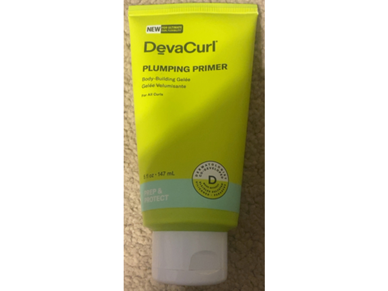 DevaCurl Plumping Primer Body-Building Gel, 5 fl oz/147 mL