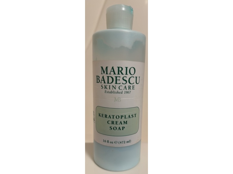 Mario Badescu Skincare Keratoplast Cream Soap, 16 fl oz/472 mL