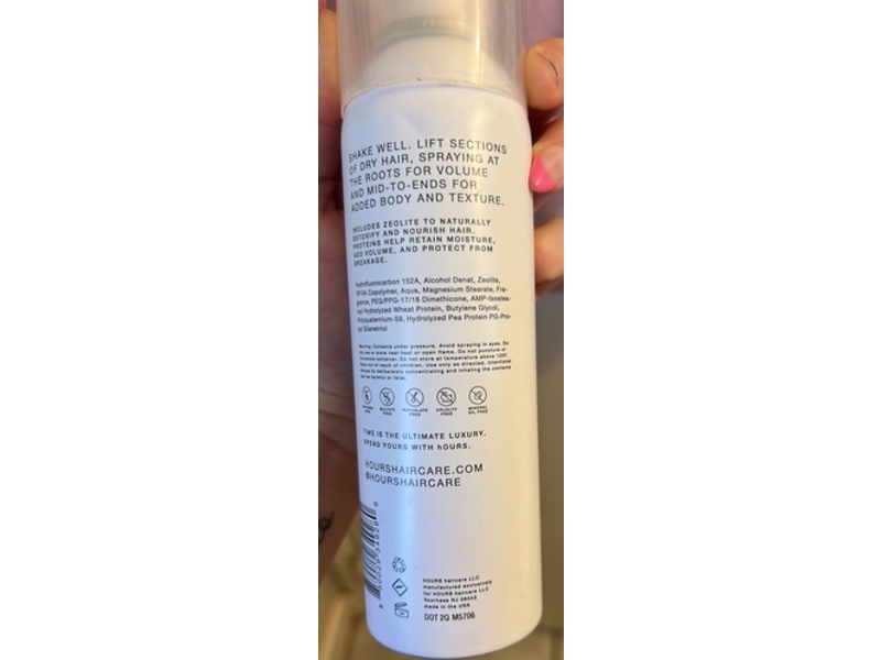 hOURS haircare Wild Card Matte Texture Spray, 6 oz/170 g