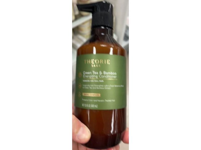 Theorie Energizing Conditioner, Green Tea & Bamboo, 400 mL