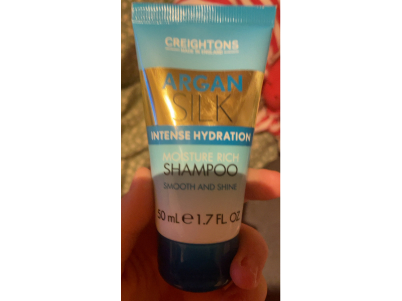 Creightons Intense Hydration Moisture Rich Shampoo, Argan Silk, 1.7 fl oz/50 mL