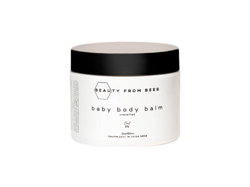 Beauty From Bees Baby Body Balm, Unscented, 2 oz/60 mL