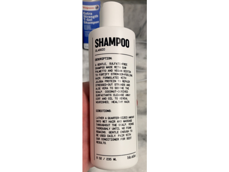 Blu Atlas Classic Shampoo, 8 oz/235 mL