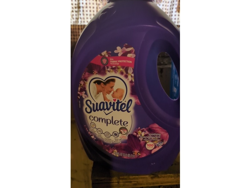Suavitel Complete Fabric Softener, Soothing Lavender Scent, 100 Loads, 100 fl oz/2.9 L