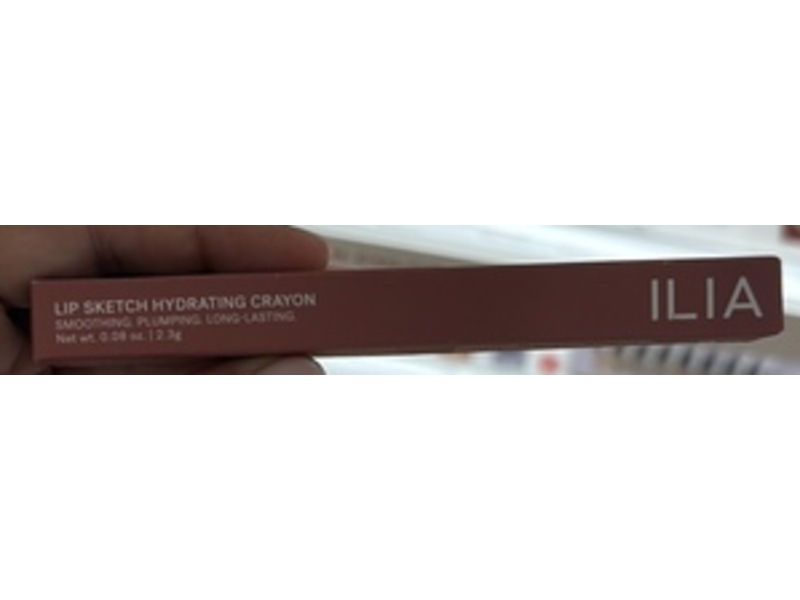 ILIA Lip Sketch Hydrating Crayon, Pink Door, 0.08 oz/2.3 g