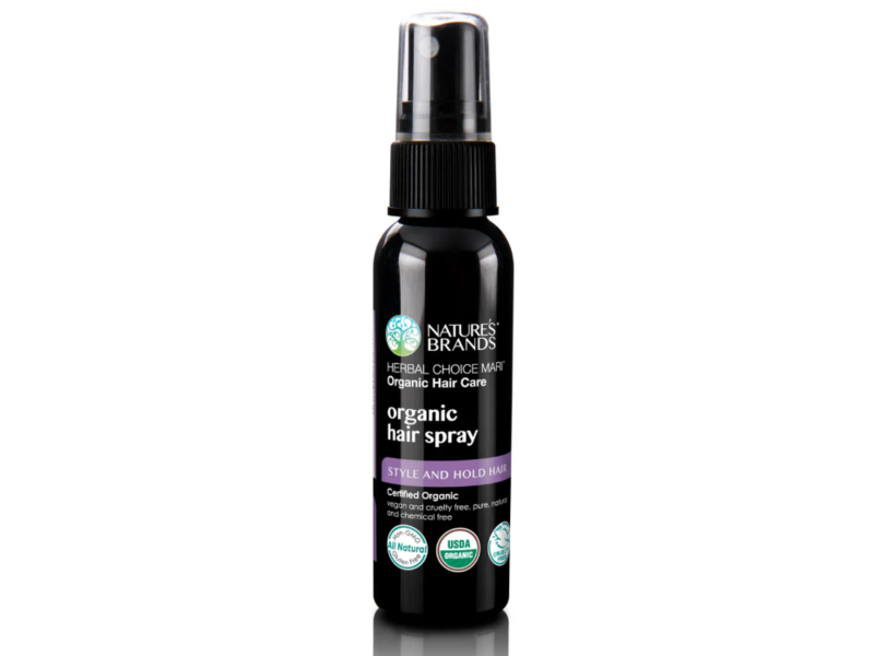 Nature's Brand Organic Hair Spray, 2 fl oz