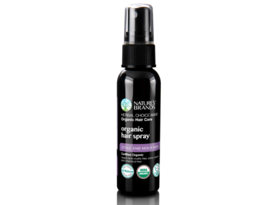 Nature's Brand Organic Hair Spray, 2 fl oz