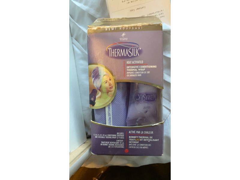 Thermasilk Intensive Conditioning Thermal Swap 1.5 oz Treatment + 1 Reuseable Thermal Wrap