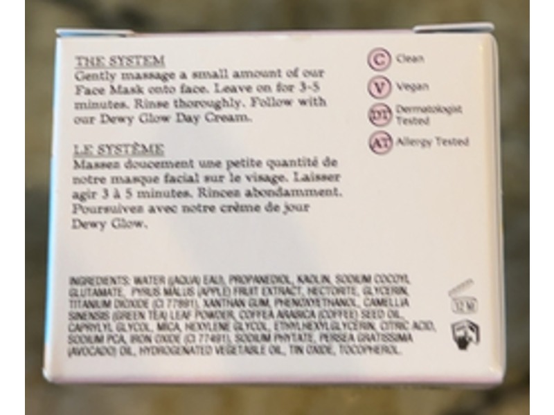 The Balm To The Rescue Face Mask, Matcha Green Tea & Coffee, 1 fl oz/30 mL