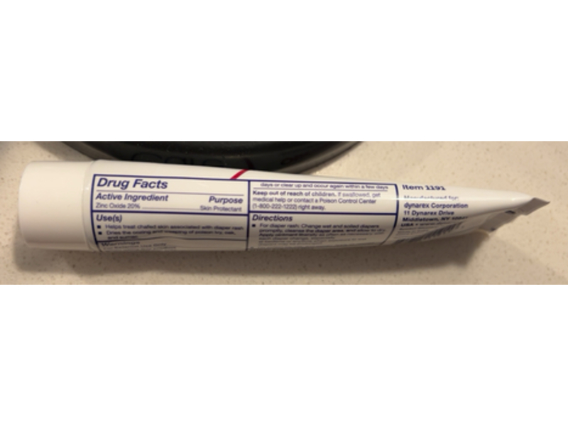 Dynarex Zinc Oxide Ointment, 2 oz/56.7 g