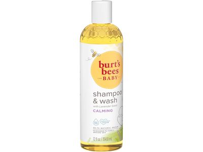 Burt's Bees Baby Calming Shampoo & Wash, Lavender Scent, 12 fl oz/354.8 mL, Pack Of 3