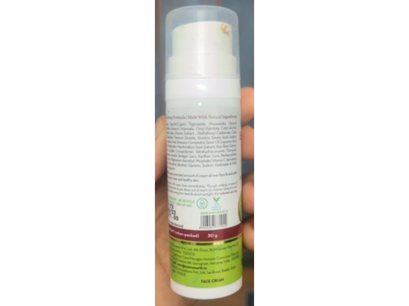 Mama Earth Bye Bye Blemishes Face Cream, Malberry Extract & Vitamin C, 30 g