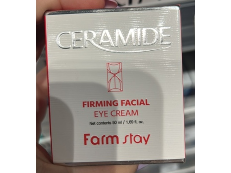 Farmstay Ceramide Firming Facial Eye Cream, 1.69 fl oz/50 mL