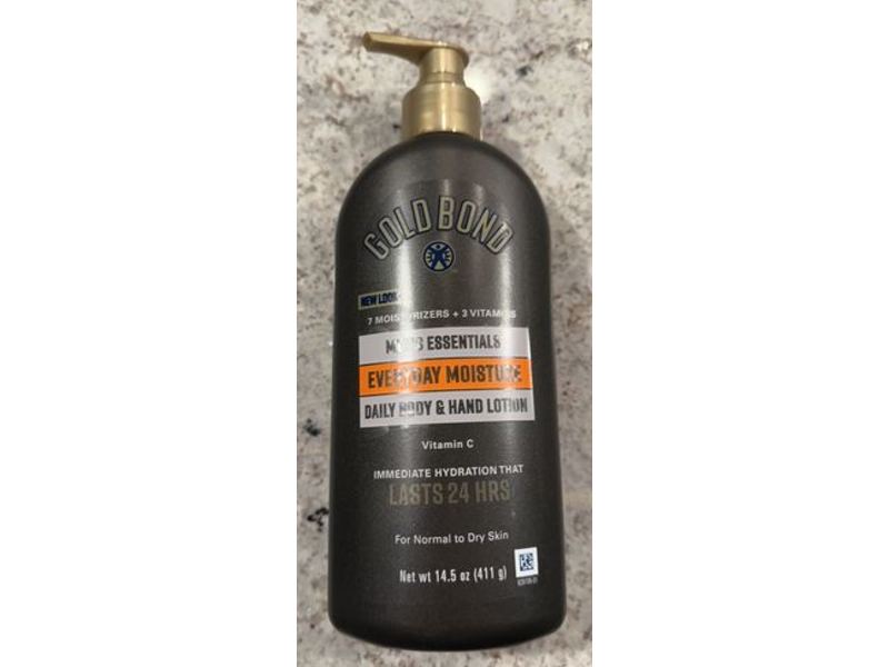 Gold Bond Daily Body & Hand Lotion, Vitamin C, 14.5 oz/411 g