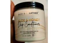 Bask & Lather Deep Conditioner, Aloe & Honey, 8 fl oz/236 mL - thumbnail 2