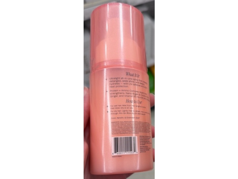Glimmr Superfood Hydragloss All In 1 Shine Spray, 4.4 fl oz/130 mL