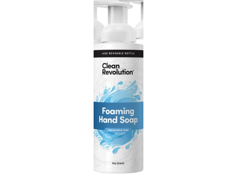 Clean Revolution Foaming Hand Soap, 14 oz/414 mL