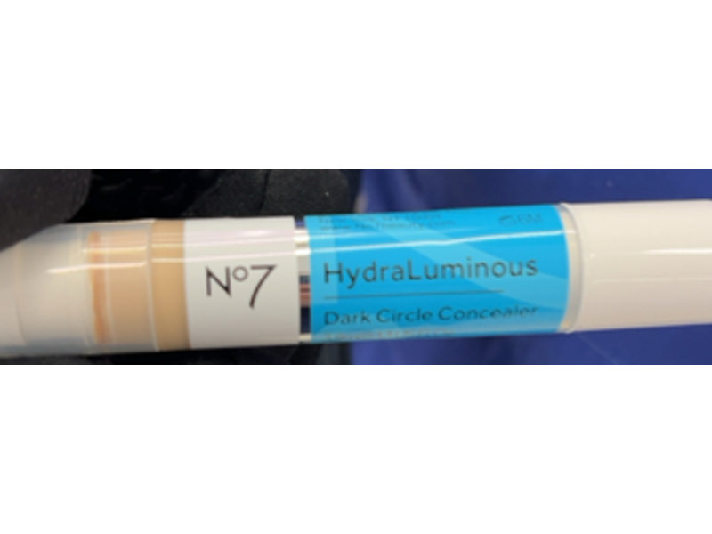 No7 Hydraluminous Dark Circle Concealer, Shade 2, 0.13 fl oz/3.9 mL