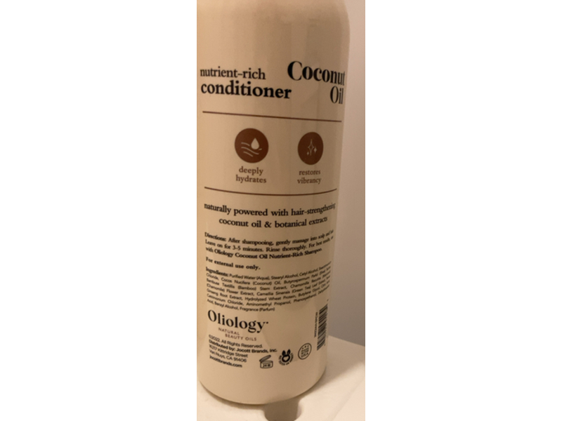 Oliology Nutrient-Rich Conditioner, Coconut Oil, 32 fl oz/946 mL