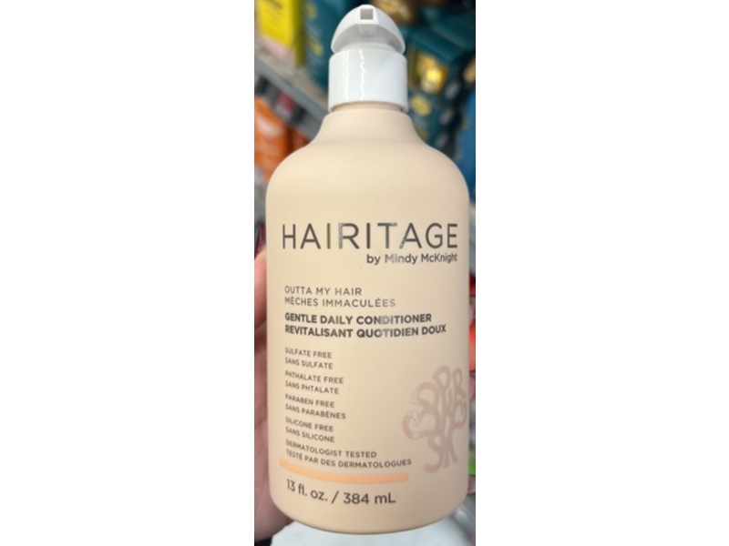 Hairitage By Mindy McKnight Outta My Hair Gentle Daily Conditioner, 13 fl oz/384 mL