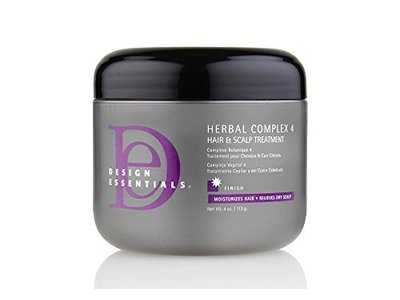 Design Essentials Herbal Complex Hair & Scalp Treatment, 4 fl oz/113 g