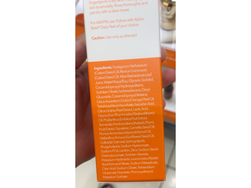 Dr Dennis Gross Creamy Cleansing Oil, Vitamin C Lactic, 6.0 fl oz/177 mL