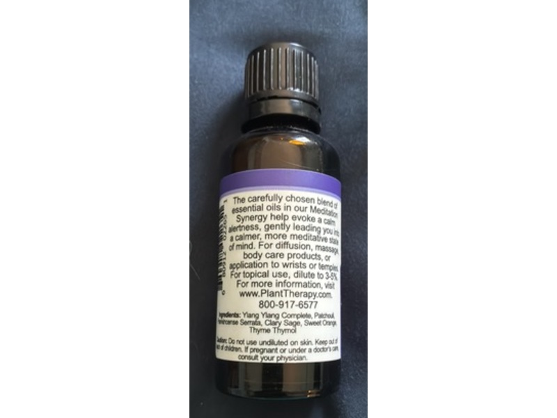Plant Therapy Meditation Essential Oil Blend, 1 fl oz/30 mL