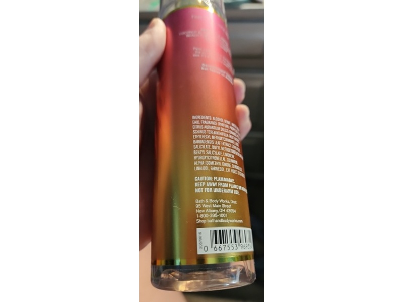 Bath & Body Works Fine Fragrance Mist, Oahu Coconut Sunset, 8 fl oz/236 mL