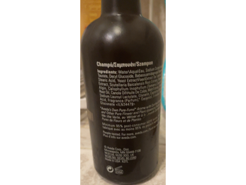 Aveda Men's Pure-Formance Shampoo, 10 fl oz/300 mL