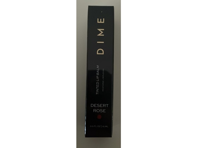 Dime Tinted Lip Balm, Desert Rose, 0.5 fl oz/15 mL