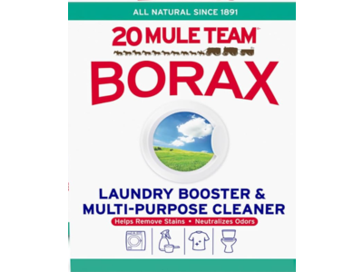 Borax Laundry Booster & Multi-Purpose Cleaner, 65 oz/1.84 kg, Pack Of 4