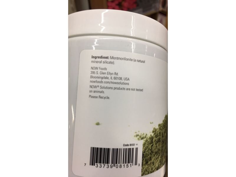 Now Solutions European Clay Powder Facial Cleanser, 14 oz/397 g