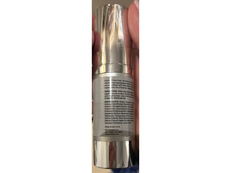 NeoGenesis Skin Restore Serum, Vitamin A Retinoate, 1 fl oz/30 mL