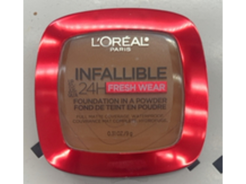 L'Oreal Paris Makeup Infallible Fresh Wear Foundation In A Powder, 355 Sienna, 0.31 oz/9 g