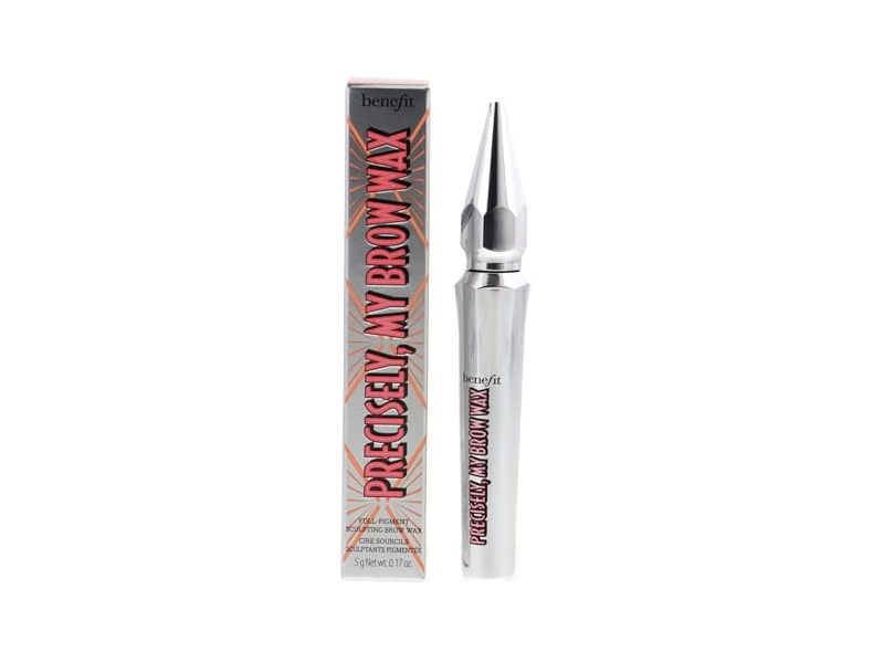 Benefit Precisely, My Brow Wax Full-Pigment Sculpting Brow Wax, 2 Warm Golden Blonde, 0.17 oz/5 g