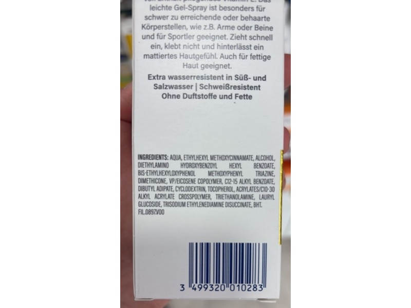 Cetaphil Sun Sensitive Gel Spray, SPF 30, 150 mL