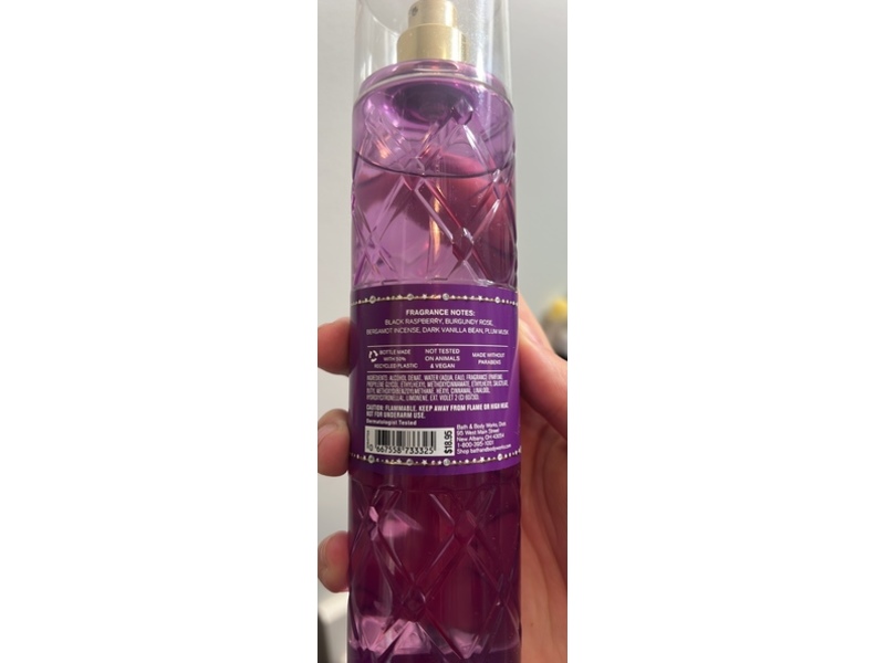 Bath & Body Works Fragrance Mist, Dark Kiss, 8 fl oz/236 mL