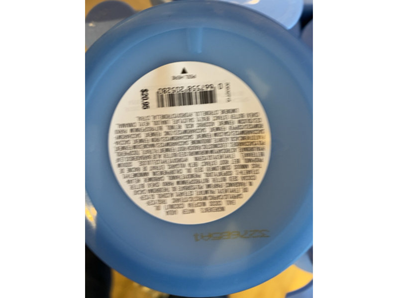 Bath & Body Works Water Ultra Hydration Body Butter, Hyaluronic Acid, 6.5 oz/185 g