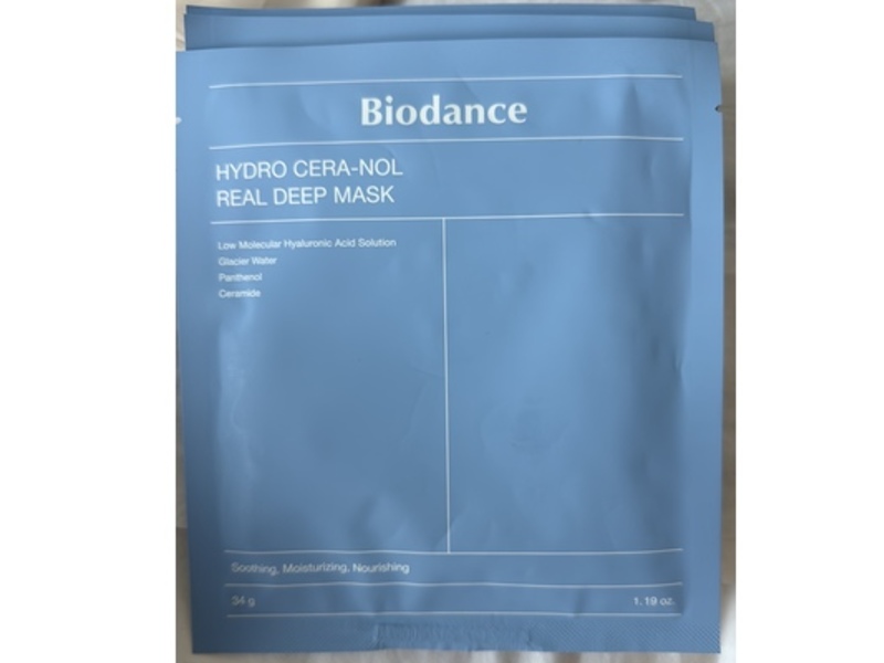 Biodance Real Deep Mask, Hydro Ceranol, 1.19 oz/34 g, Pack Of 4