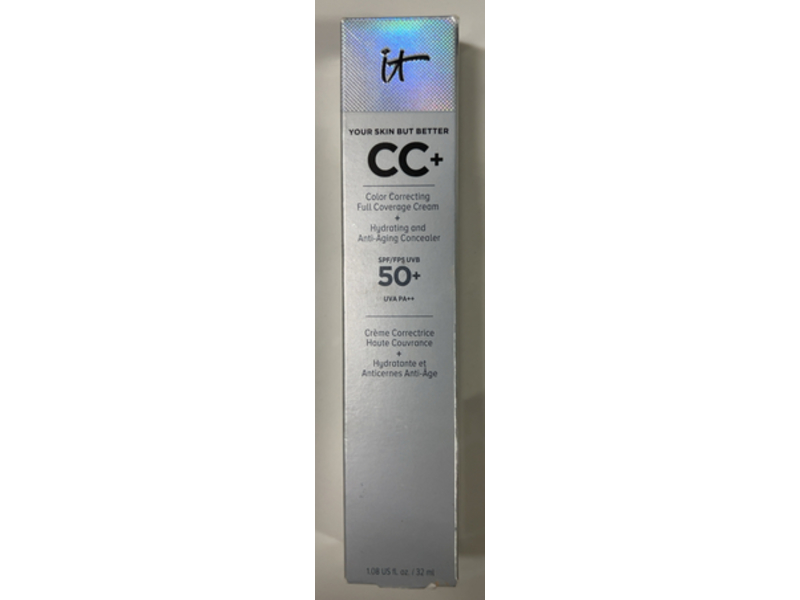 It Color Correcting Full Coverage Cream + Hydrating & Anti-Aging Concealer, SPF 50 + Fair, 1.08 fl oz/32 mL