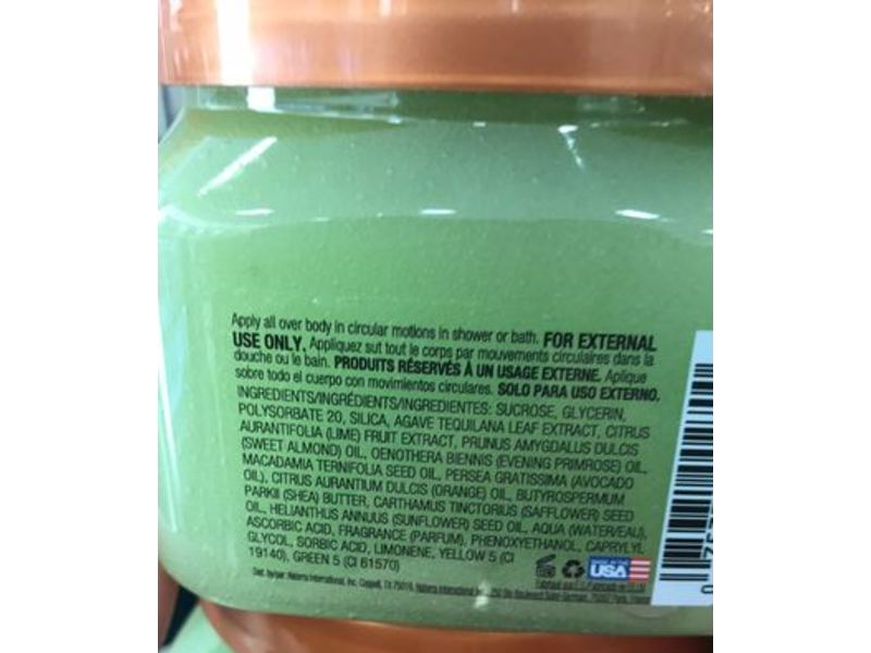 Tree Hut Shea Sugar Scrub, Margarita Citron, 18 oz/510 g