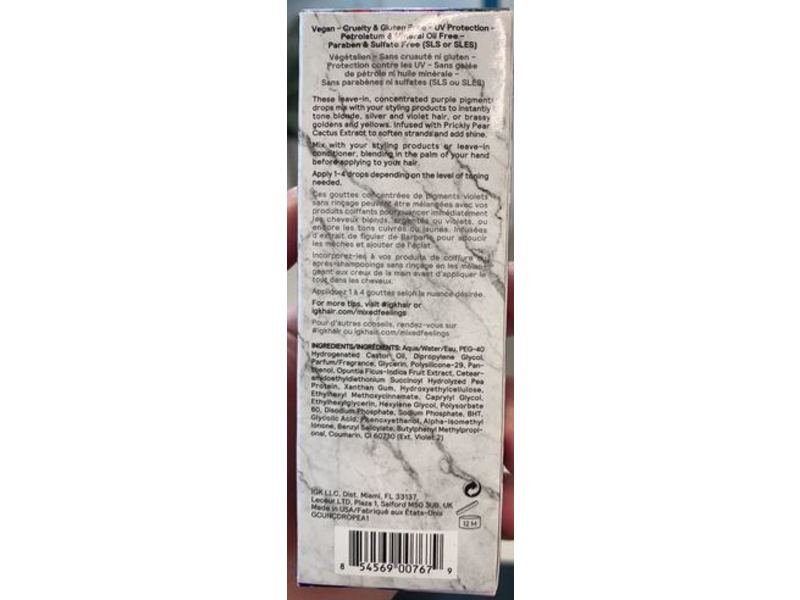 IGK Mixed Feelings Leave-In Blonde Toning Drops, 1 fl oz/30 mL