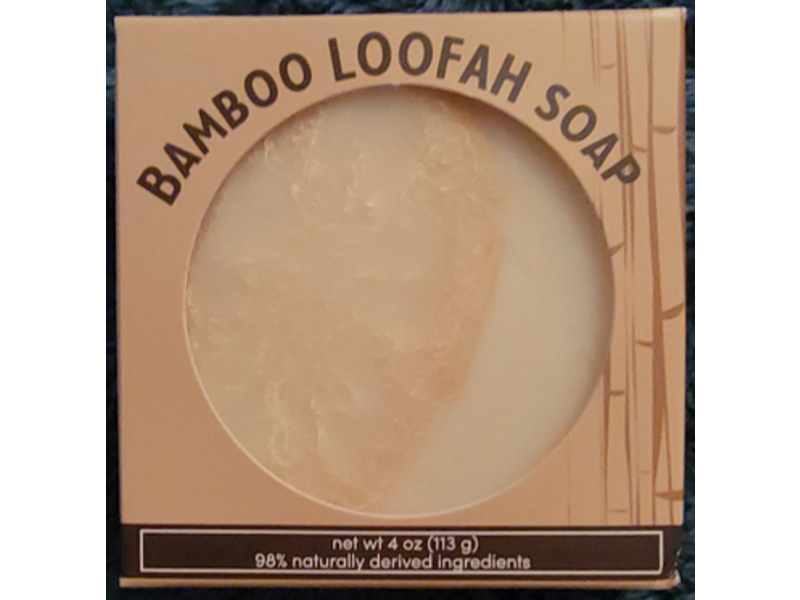 Rinse Bath & Body Co Bamboo Loofah Soap, 4 oz/113 g