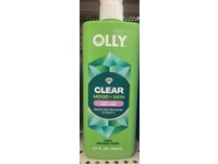 Olly Clear Mood + Skin Vitamin Infused Body Wash, Crisp Vetiver Pear, 17 fl oz/502 mL - thumbnail 2