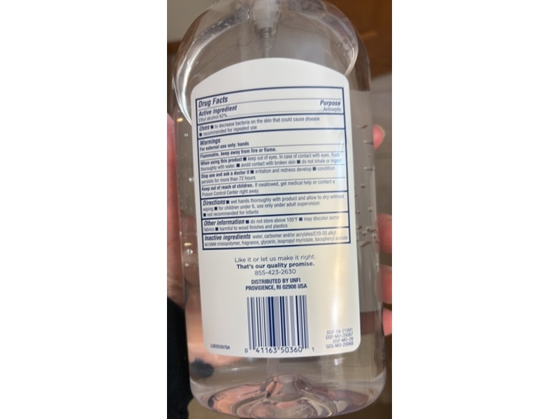 Equaline Moisturizing Hand Sanitizer, Vitamin E, 32 fl oz/946 mL