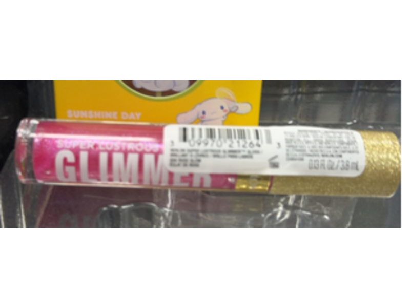 Revlon Super Lustrous Glimmer Lip Gloss, Rose Glow, 0.13 fl oz