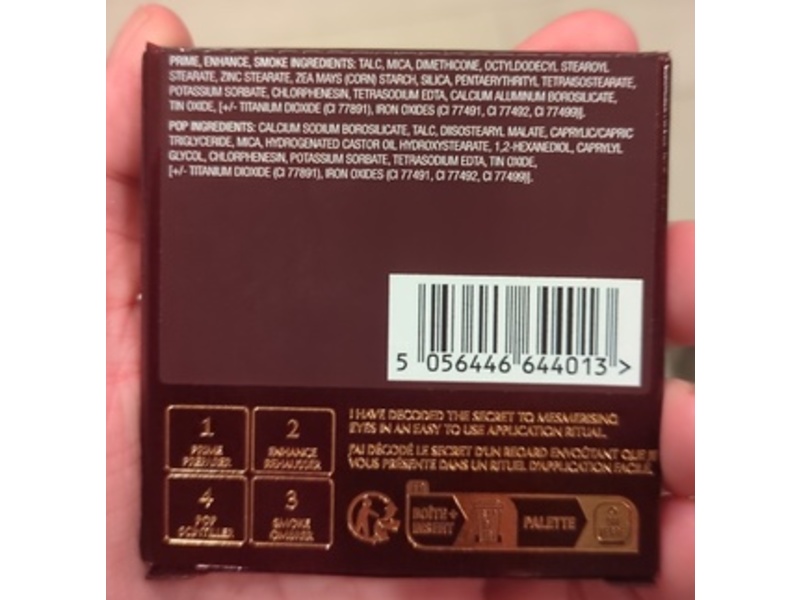 Charlotte Tilbury Color-Coded Eyeshadow Luxury Palette, The Golden Goddess, 0.18 oz/5.2 g