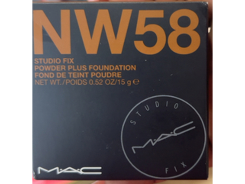 M.A.C Cosmetics Studio Fix Powder Plus Foundation, NW58, 0.52 oz/15 g