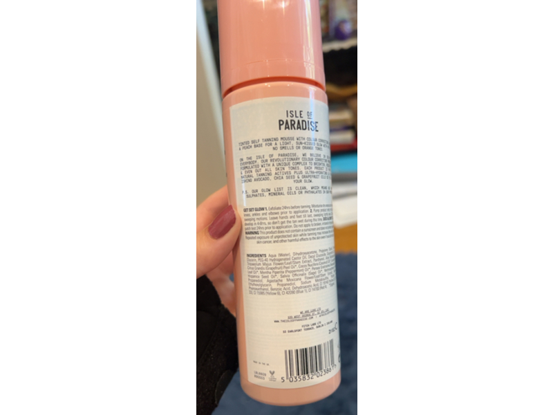 Isle Of Paradise Self - Tanning Mousse, Light, 6.76 fl oz/200 mL
